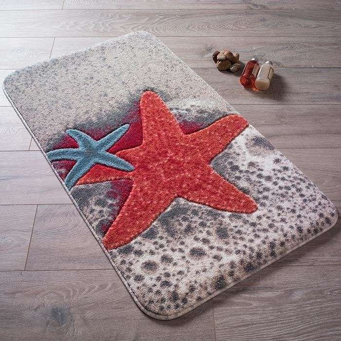 

Коврик для ванной Confetti Starfish Red 80x140 110083442