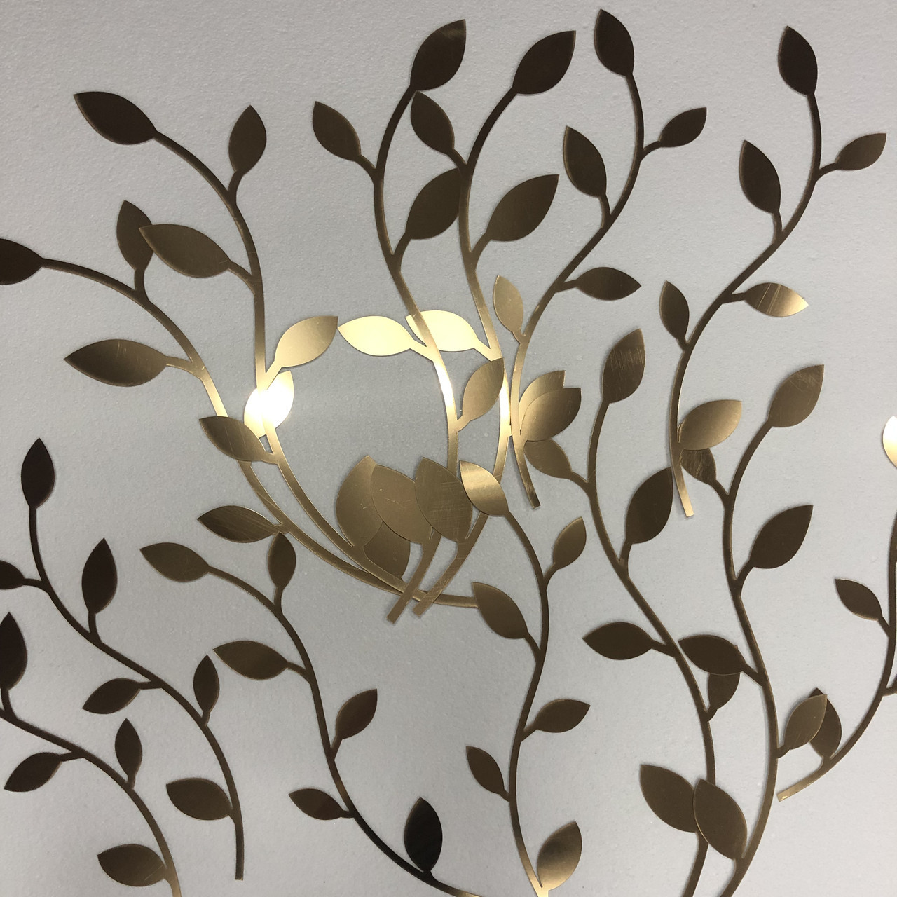 

Декор на стену Веточки и листочки из зеркального пластика 10 штук Manific Decor