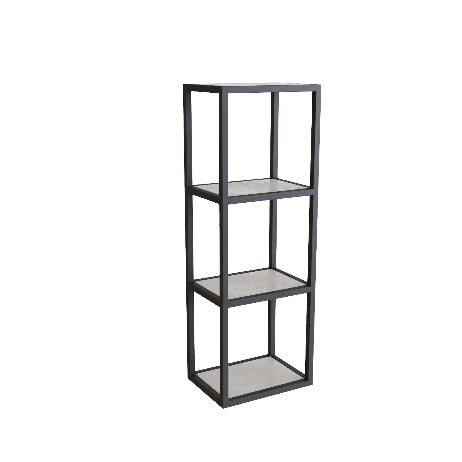 

Стеллаж металлический для вещей Altstahl CANTE 3 (250х340х980) Чёрный