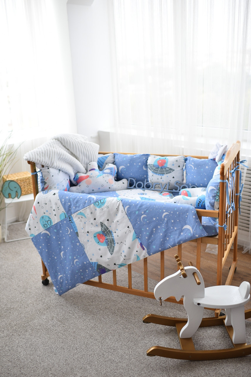 

Комплект постельного белья Облачко Синий