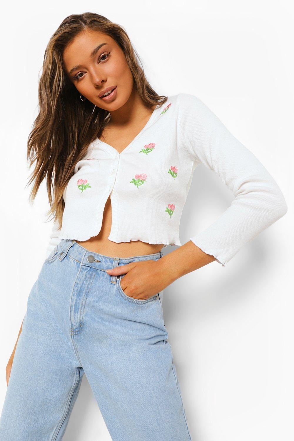 

Топ Boohoo  Белый 8520123002727, Топ Boohoo 42 Белый 8520123002727