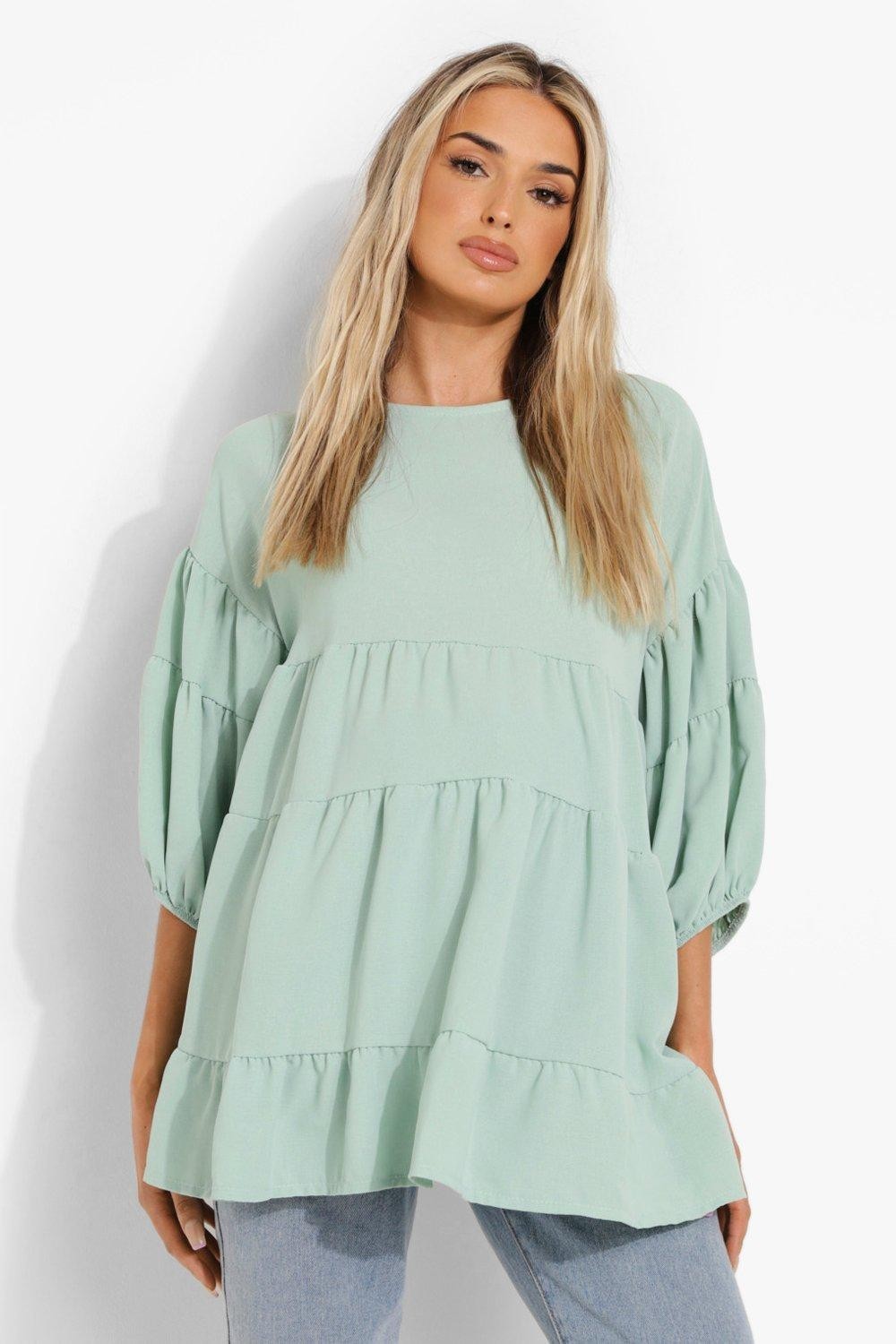 

Топ Boohoo 44 оливковый 9856200001205