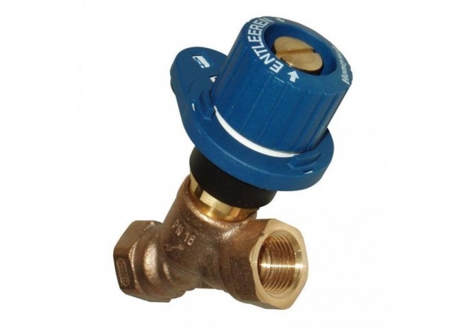 

Ручной балансировочный клапан Honeywell "Комби 3-плюс" 1/2" Синий (V5010Y0050)