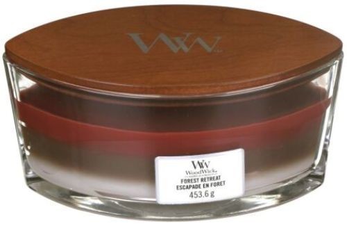 

Ароматическая свеча Woodwick Ellipse Trilogy Forest Retreat 453 г