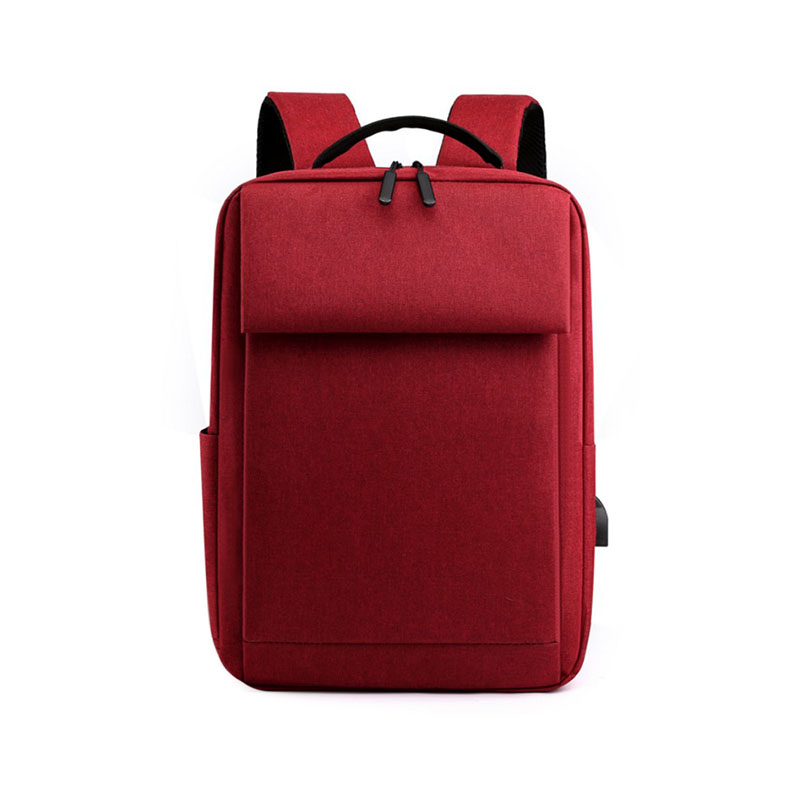 

Рюкзак городской Lesko DX-0264 Red с USB сумка для ноутбука учебы тканевая повседневная