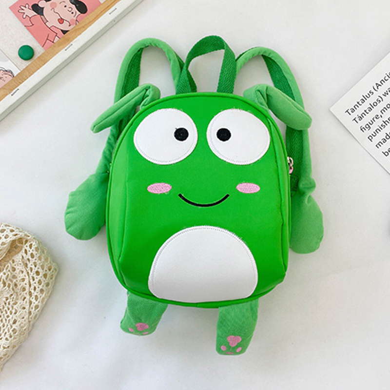 

Детский рюкзак Lesko 201028 Animals Green с ремешком анти-потеряшкой