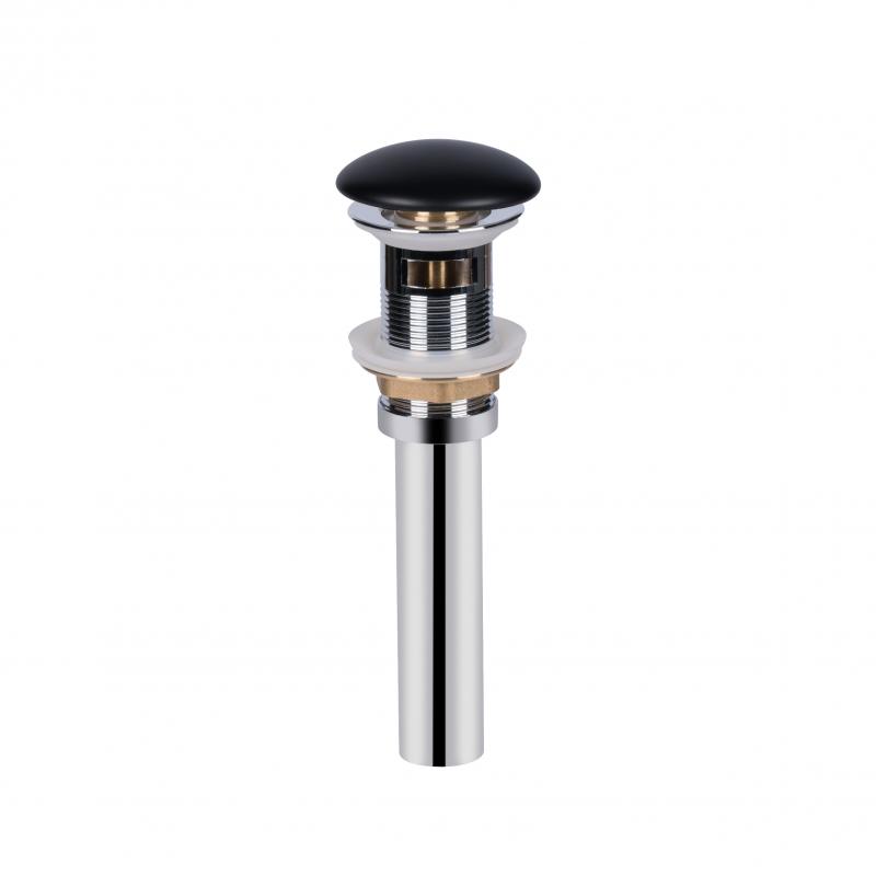 

Донный клапан для раковины Qtap PU03O 70х70х227.5 Matt black с переливом SD00044166