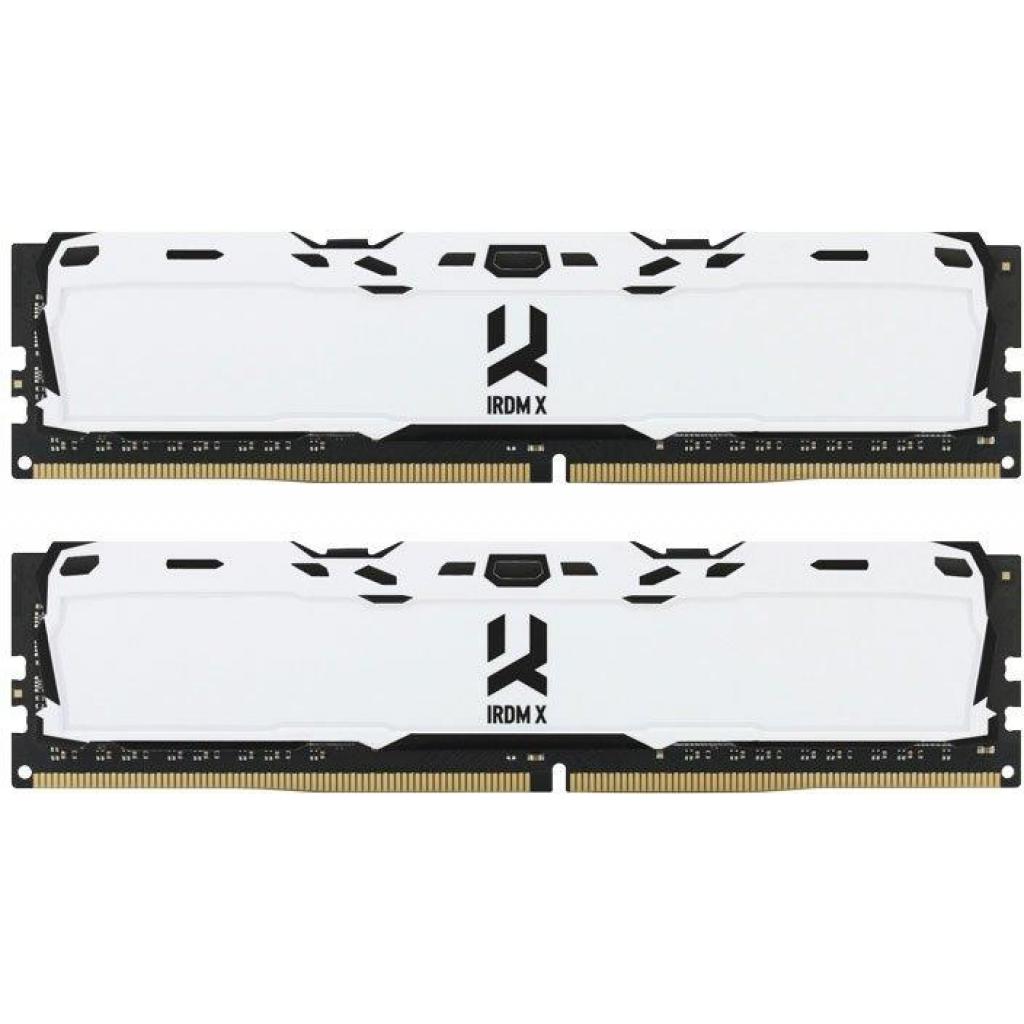 

Оперативная память DDR4 16GB (2x8GB) 3000 MHz IRDM White Goodram (IR-XW3000D464L16S/16GDC)