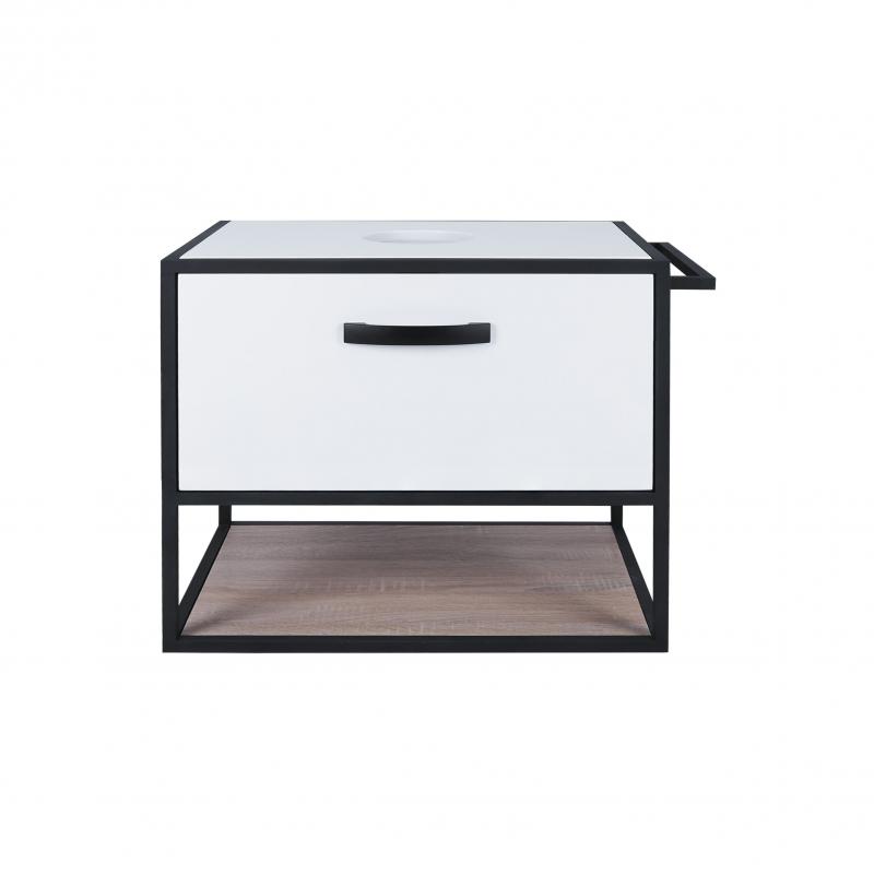 

Тумба подвесная Qtap Taurus 700х476х469 White/Whitish oak со столешницей QT2479TPT703WWO SD00046947
