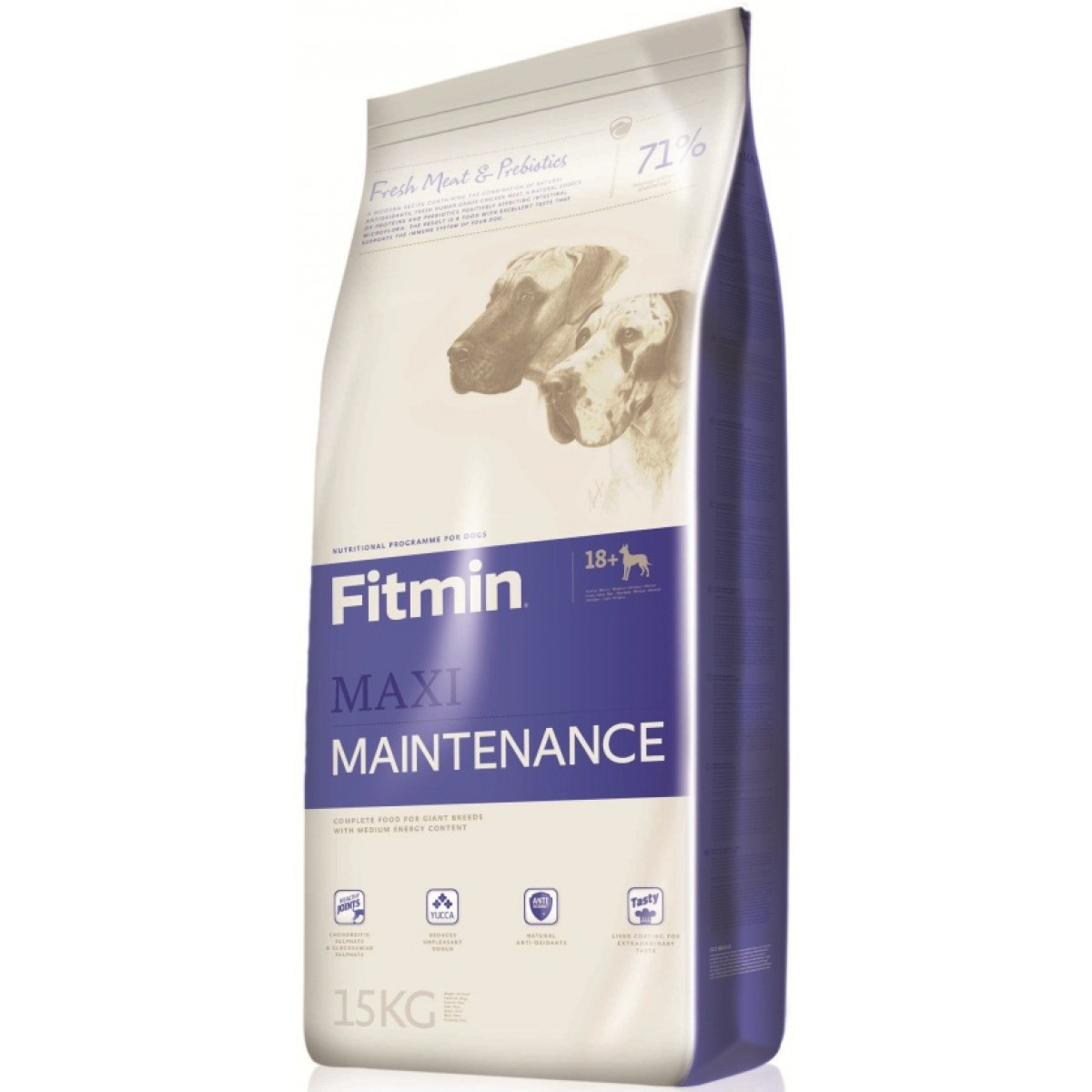 

Сухой корм для взрослых собак гигантских пород Fitmin Dog Maxi Maintenance 15 кг