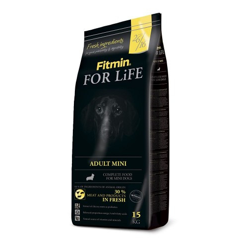 

Сухой корм для взрослых собак мелких пород Fitmin For Life Adult Mini 15 кг