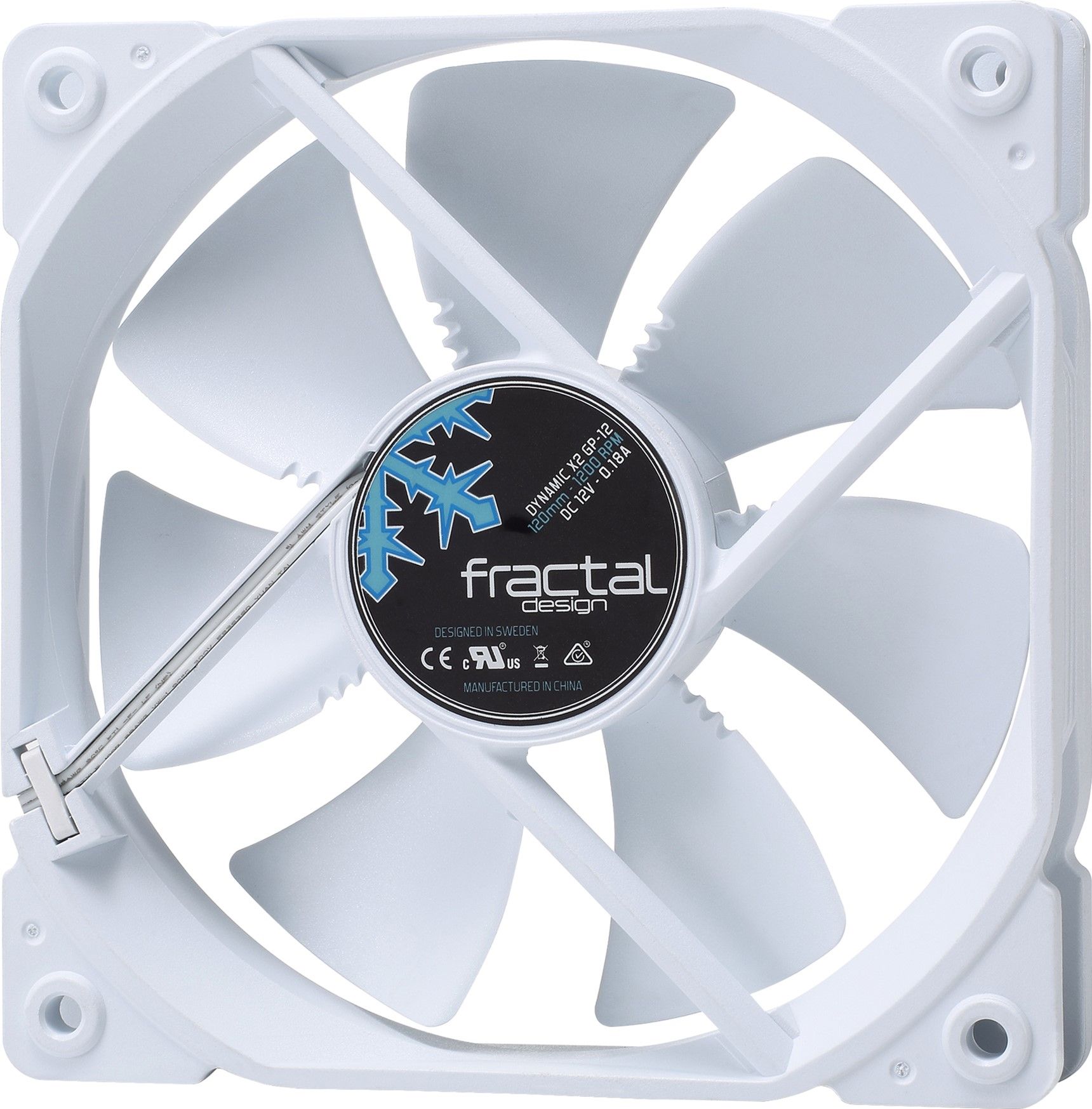 

Кулер Fractal Design Dynamic X2 GP-12 White (FD-FAN-DYN-X2-GP12-WTO)