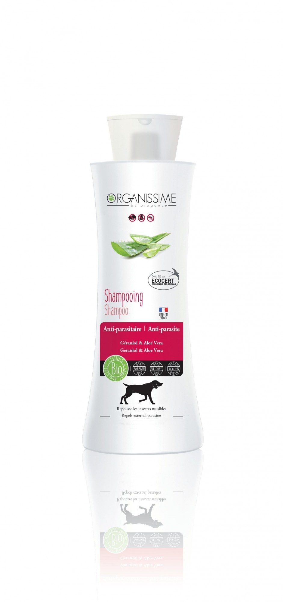 

Био шампунь против паразитов для собак Organissime Antiparasite Dog Shampoo 250мл