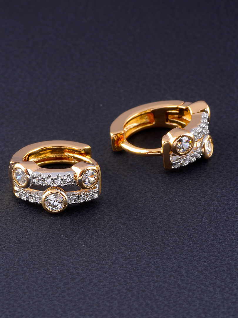 

Серьги с прозрачным камнем позолоченные Xuping №9053799