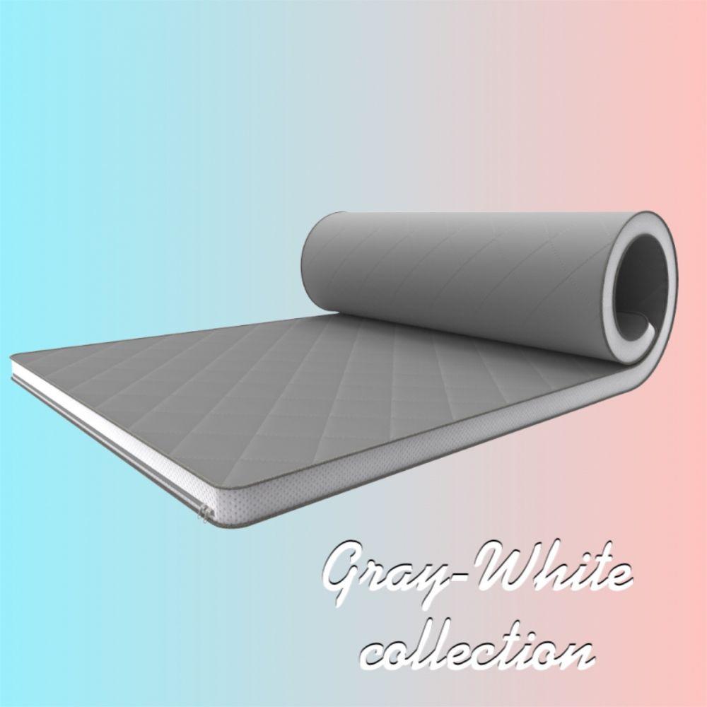 

Матрас топпер «Fog» Gray-White collection 65x180