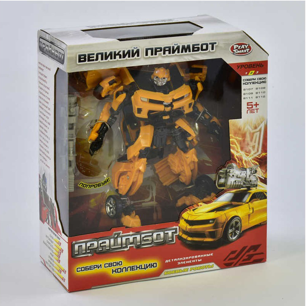 

Машинка робот-трансформер "Праймбот" (8108), Play Smart