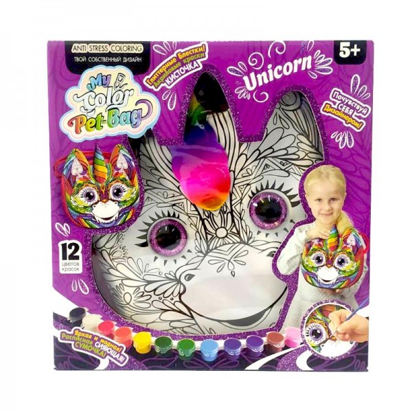 

Креативное творчество "My Color Pet-Bag" сумочка, РУС ДТ-ОО-09182