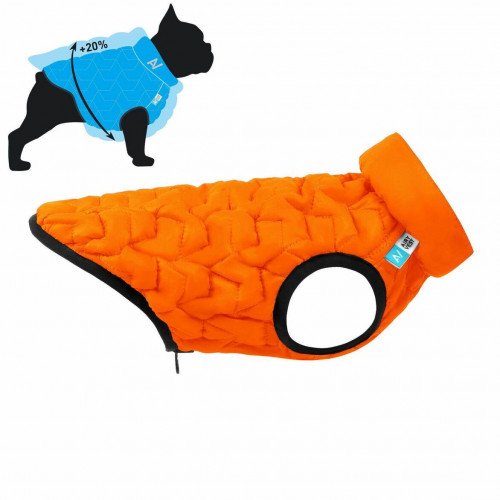 

Двусторонняя куртка AiryVest Uni S38 для собак, оранжево-черная