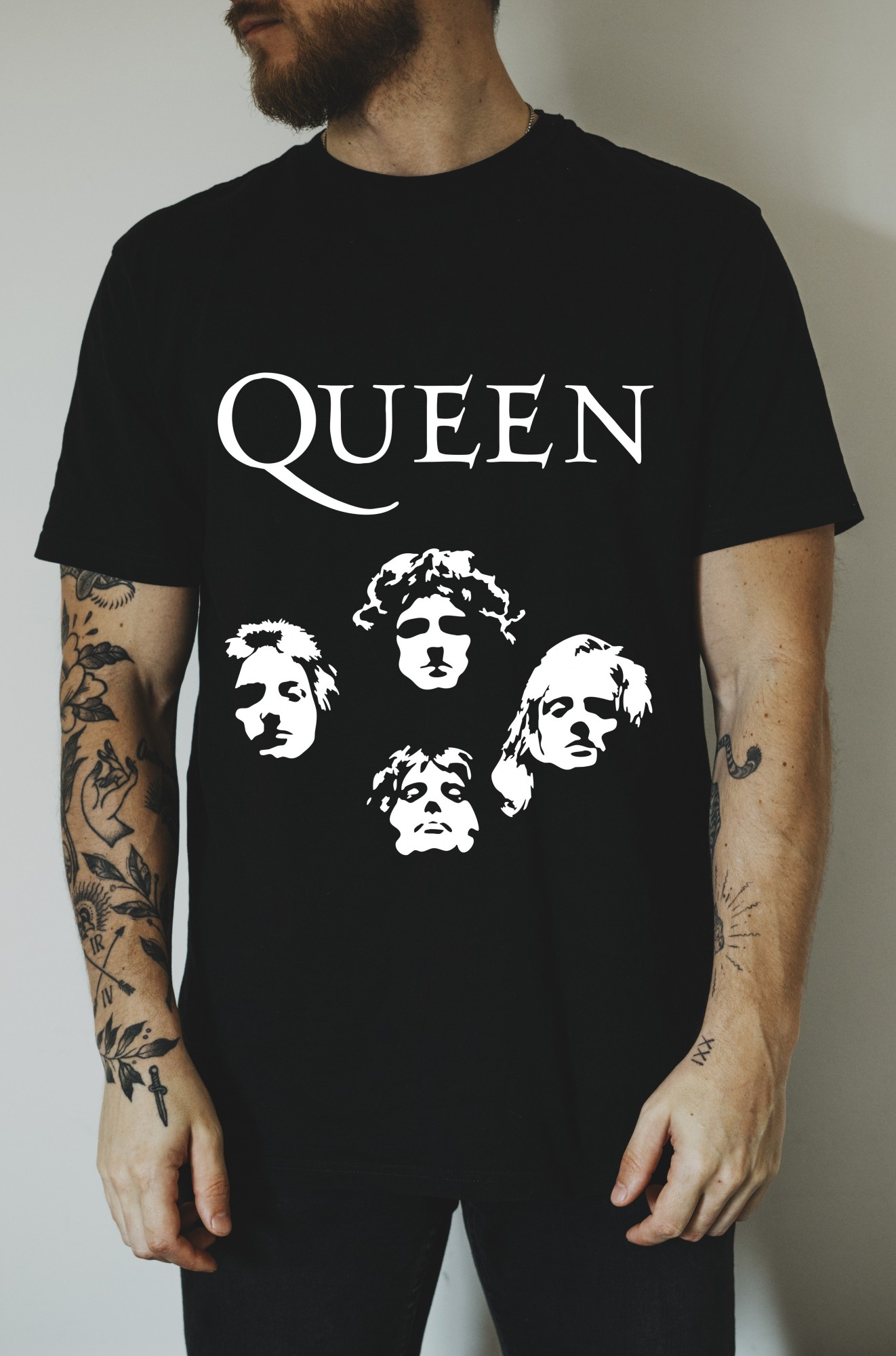 

Футболка Rock Series The Queen 001  Черная, Футболка Rock Series The Queen 001 XL Черная