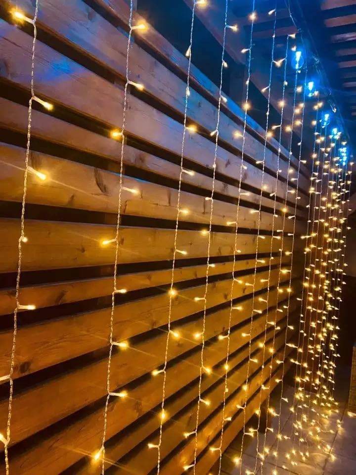 

Гирлянда штора 3x2 360 LED теплый белый