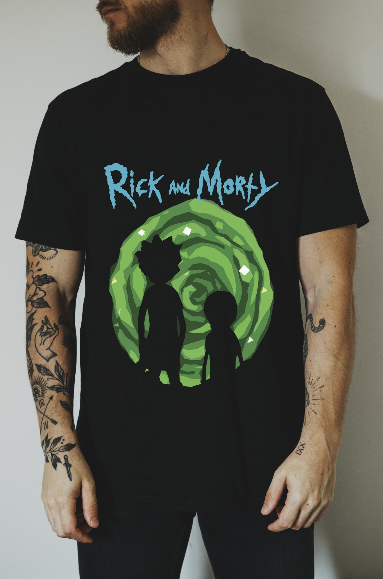 

Футболка Stedman Rick and Morty Рик и Морти 002  Черная, Футболка Stedman Rick and Morty Рик и Морти 002 2XL Черная