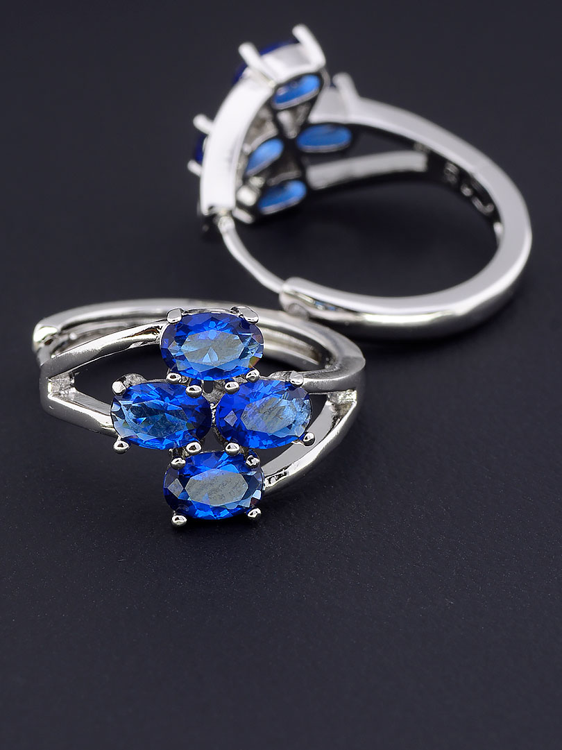 

Серьги с синим камнем Xuping №9058903