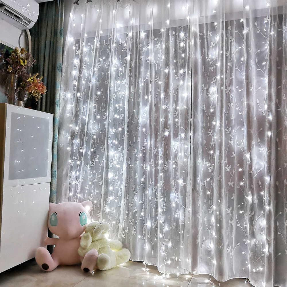 

Штора 200 LED 5м*0,6м, прозрачная/проводная 2,2мм, белый (статический режим) (40) 1480-03
