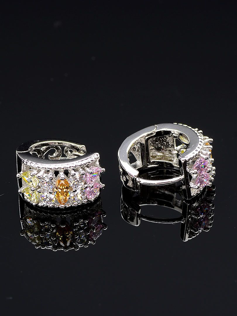 

Серьги с разноцветными камешками Xuping №9046940