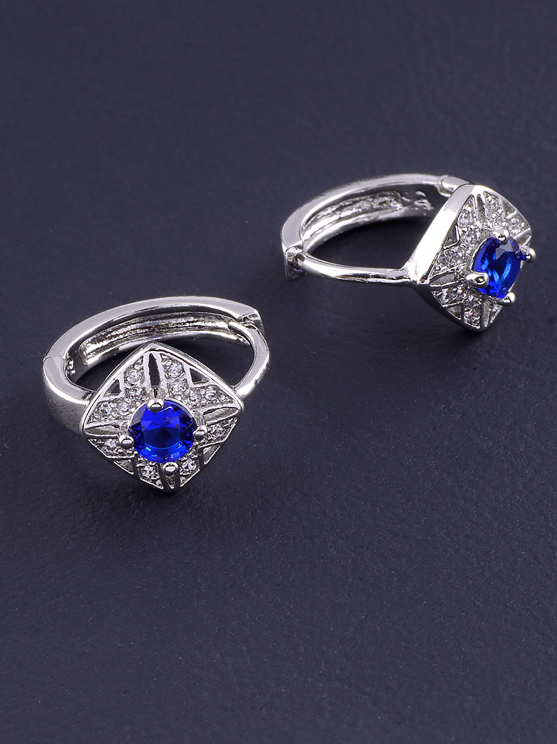 

Серьги с синим камнем Xuping №9063546