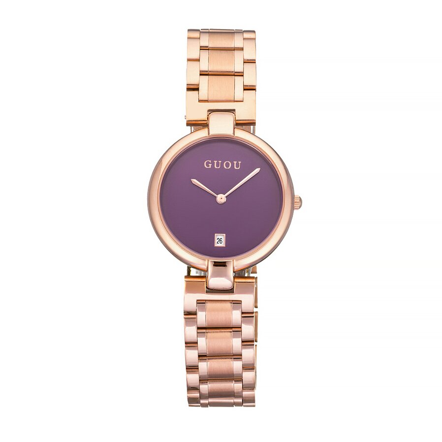 

Женские часы Guou Lux purple