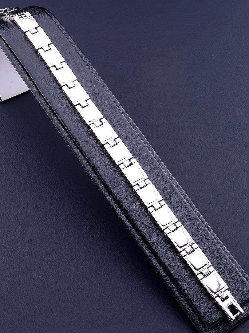 

Браслет без камня белая позолота Xuping №9080678