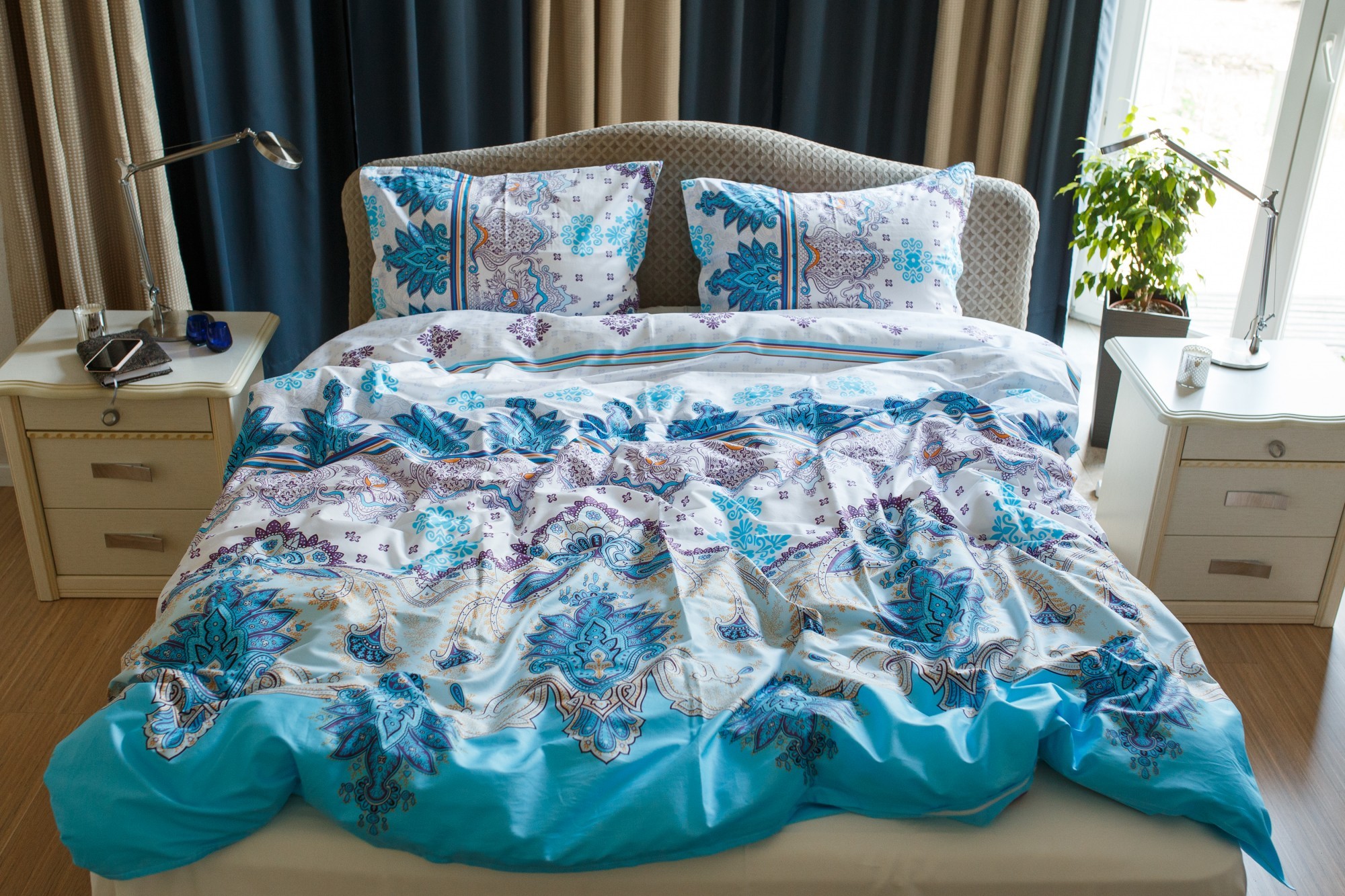 

Комплект постельного белья из сатина Bright 220*200 SHTAYER