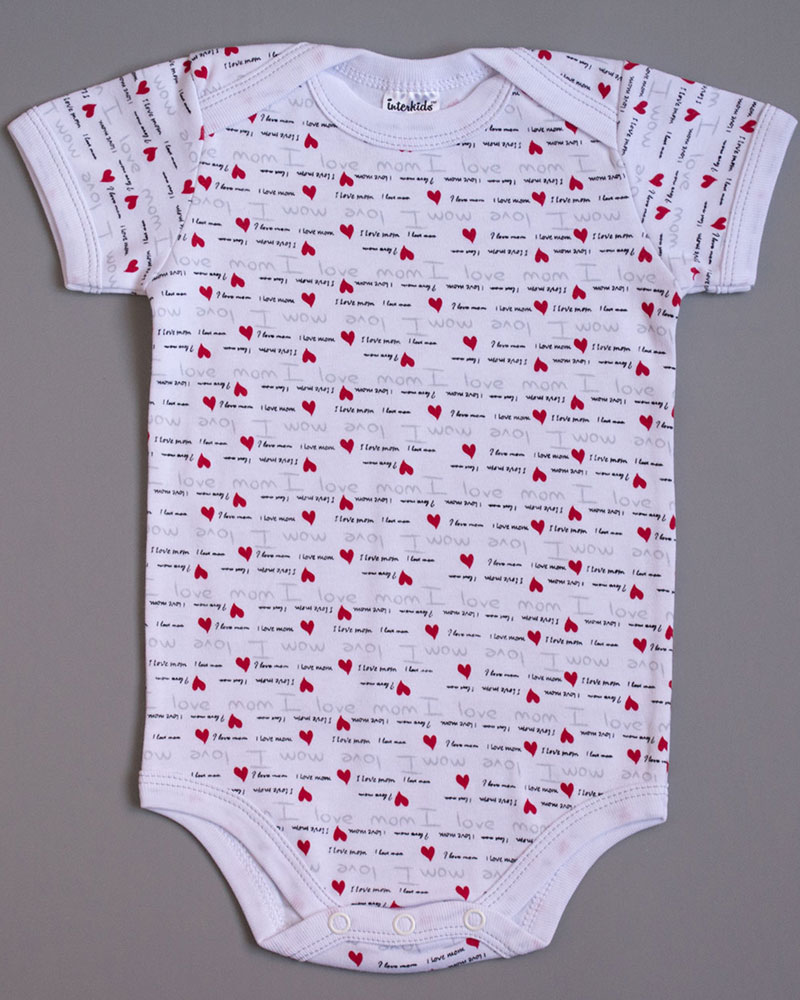 

Боди I LOVE Interkids 1.5 года 86 см Белый 3064