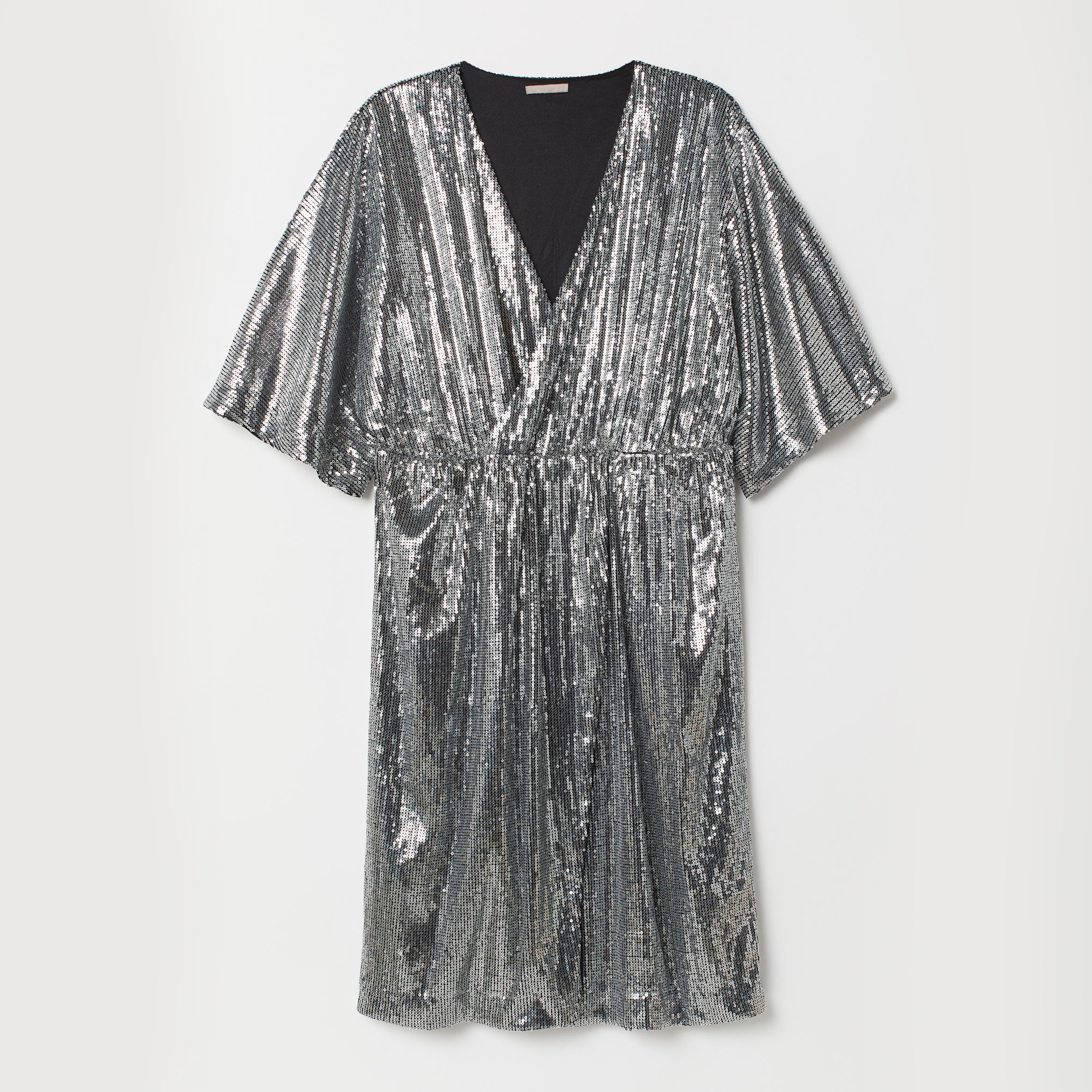 

Платье H&M 212-653549 46 Серебристое