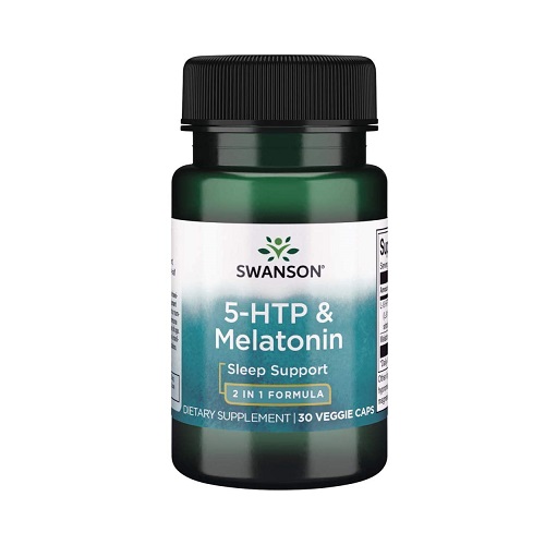 

Мозок і нервова система Swanson 5-HTP Melatonine, 30 капс.