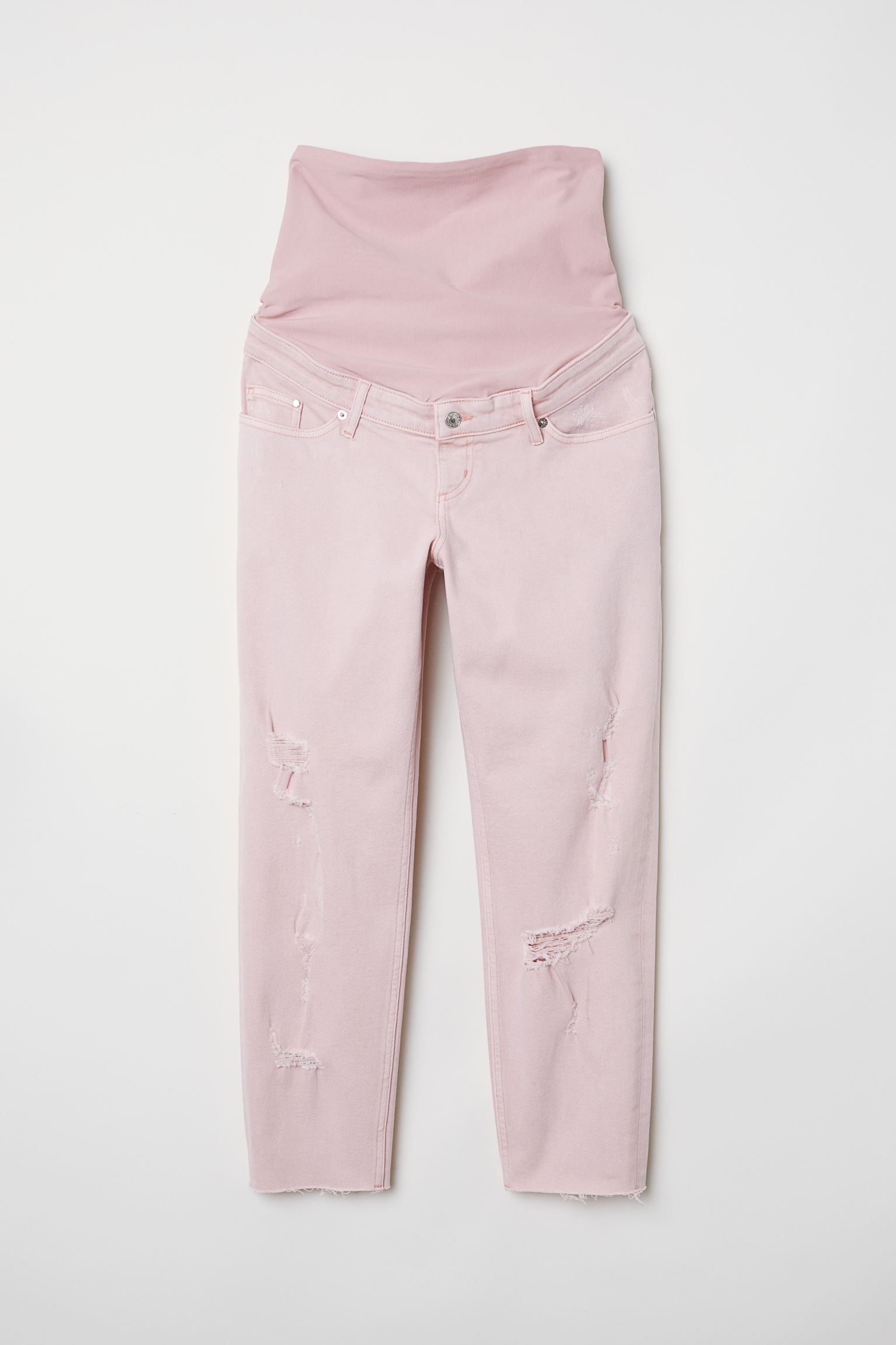 

Джинсы для беременных H&M  розовый 312586518, Джинсы для беременных H&M 44 розовый 312586518