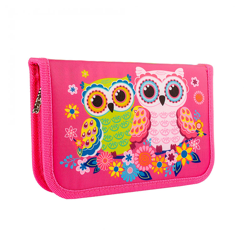 

Пенал 1 отделение с 1 отворотом 1 Вересня Smart HP-03 Owls 532785