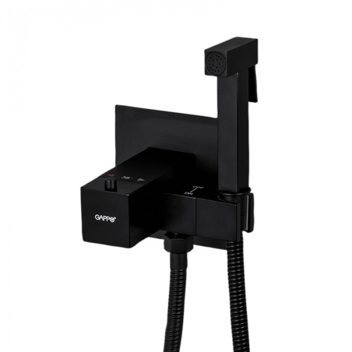 

Гигиенический душ с термостатом Gappo G7207-60 черный