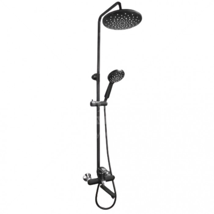 

Душевая система Frap F2449-6 черного цвета