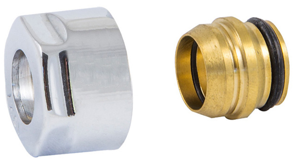 

Резьбовое соединение SCHLOSSER 3/4"х15 мм хром 602500001.01