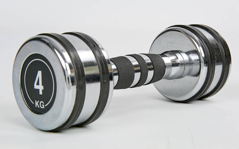 

Гантель хромированная Record TA-8232-9 /2 (1x9кг) (1шт, металл хромированный)