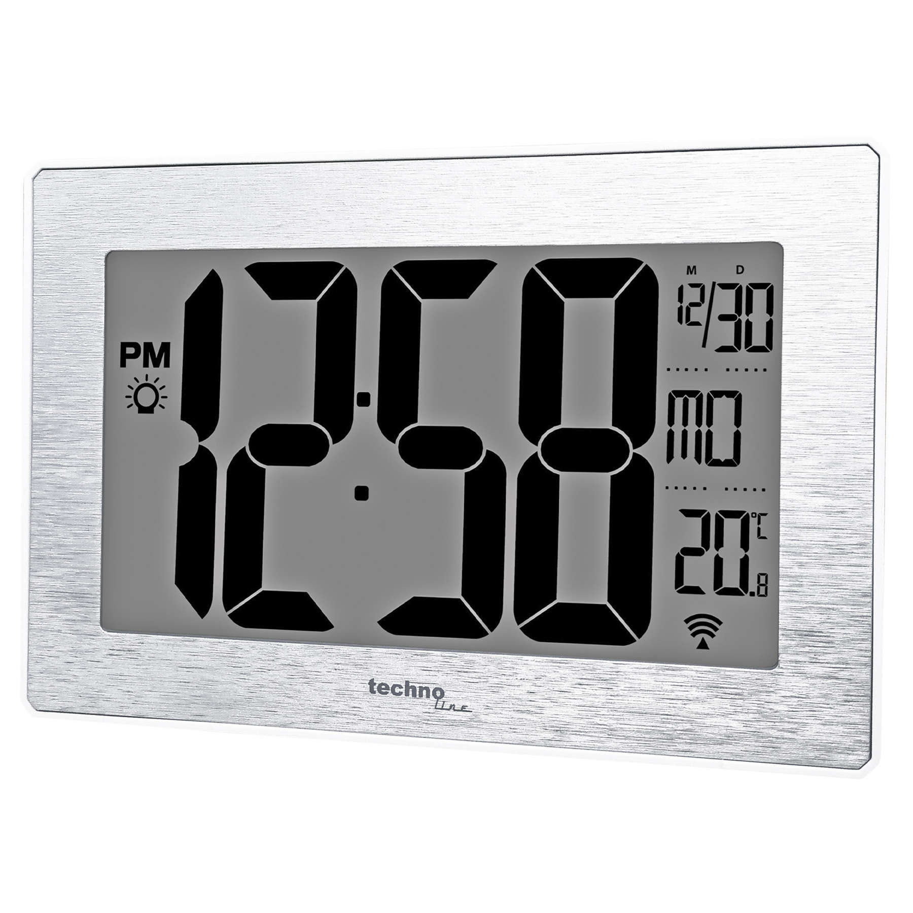 

Часы настенные Technoline WS8019 Silver