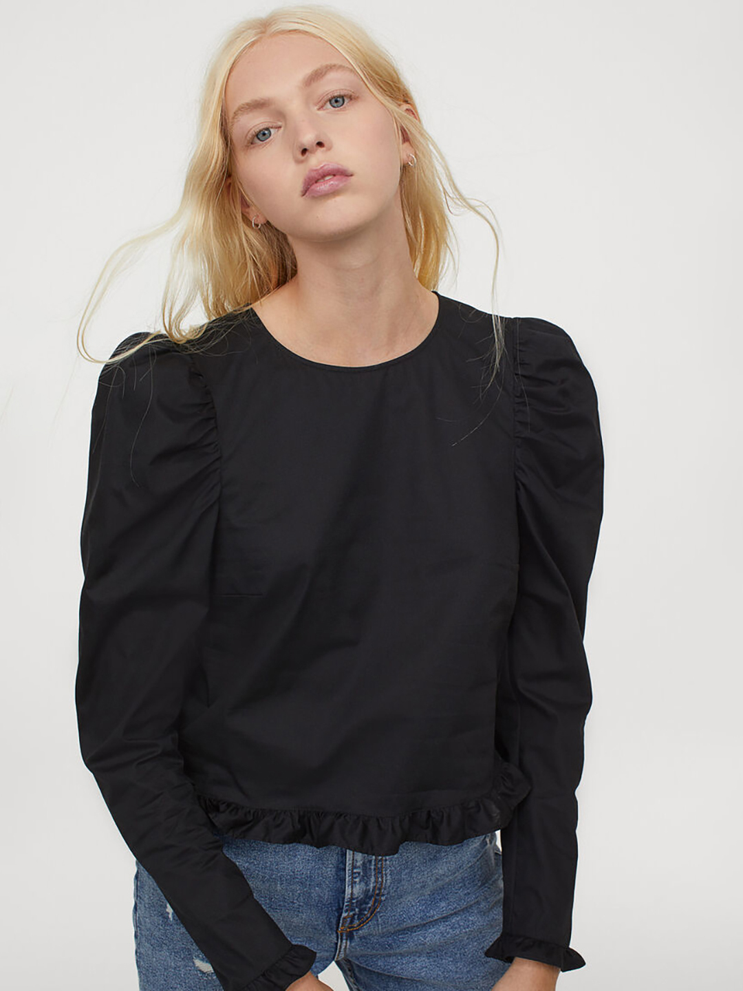 

Блузка H&M 879958b39 40 Черная