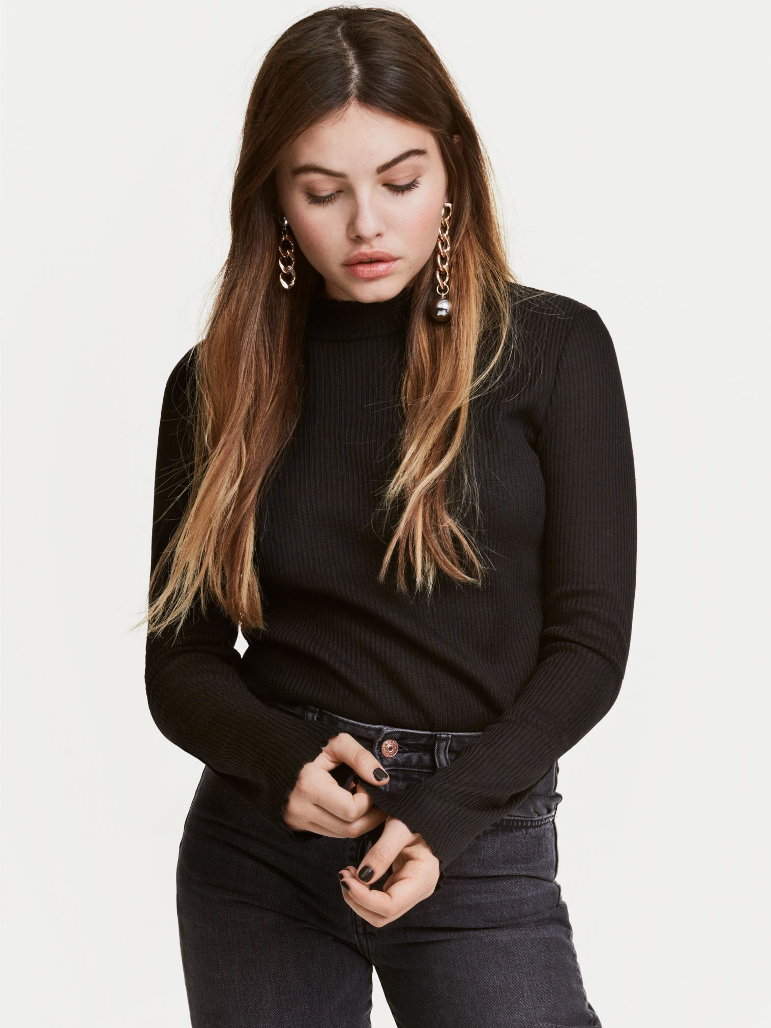 

Гольф H&M 453762b35  Черный, Гольф H&M 453762b35 XS Черный