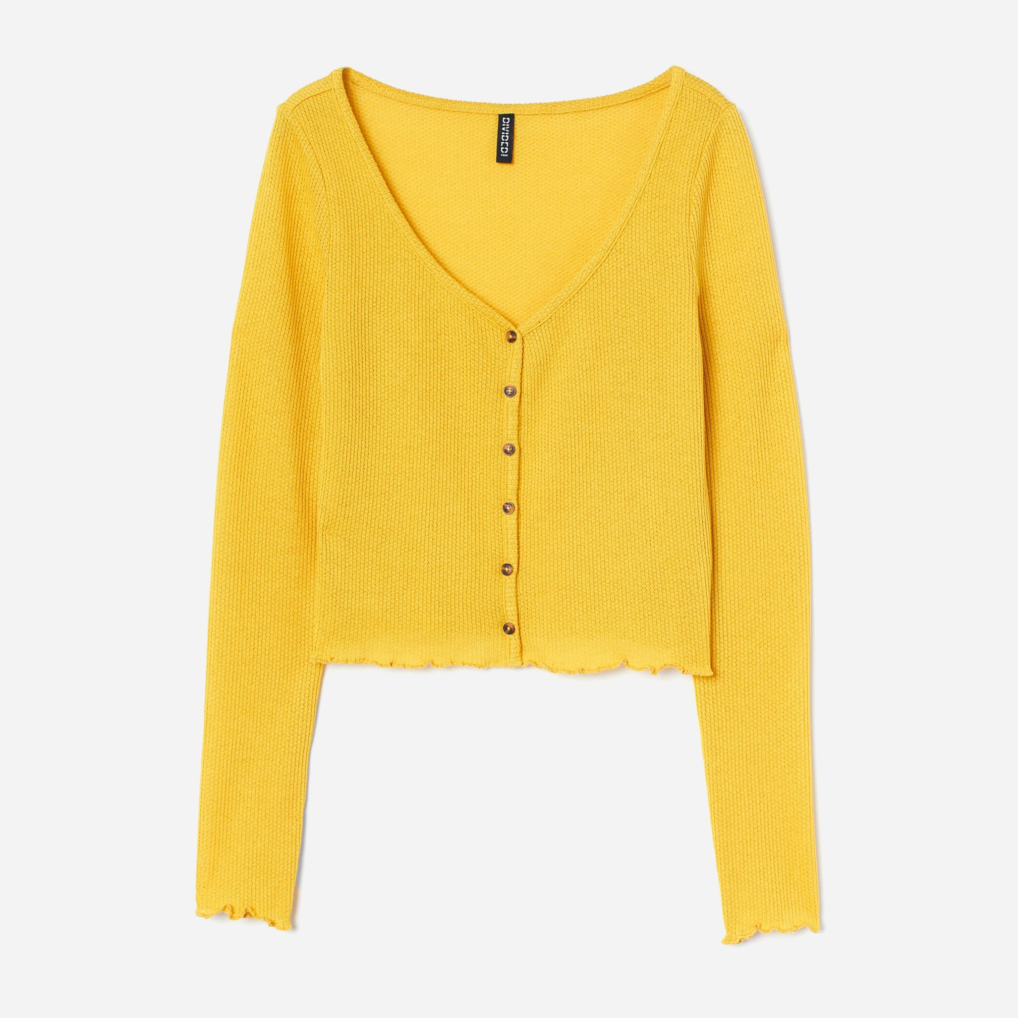 

Кардиган H&M Divided 801068b39  Желтый, Кардиган H&M Divided 801068b39 XS Желтый