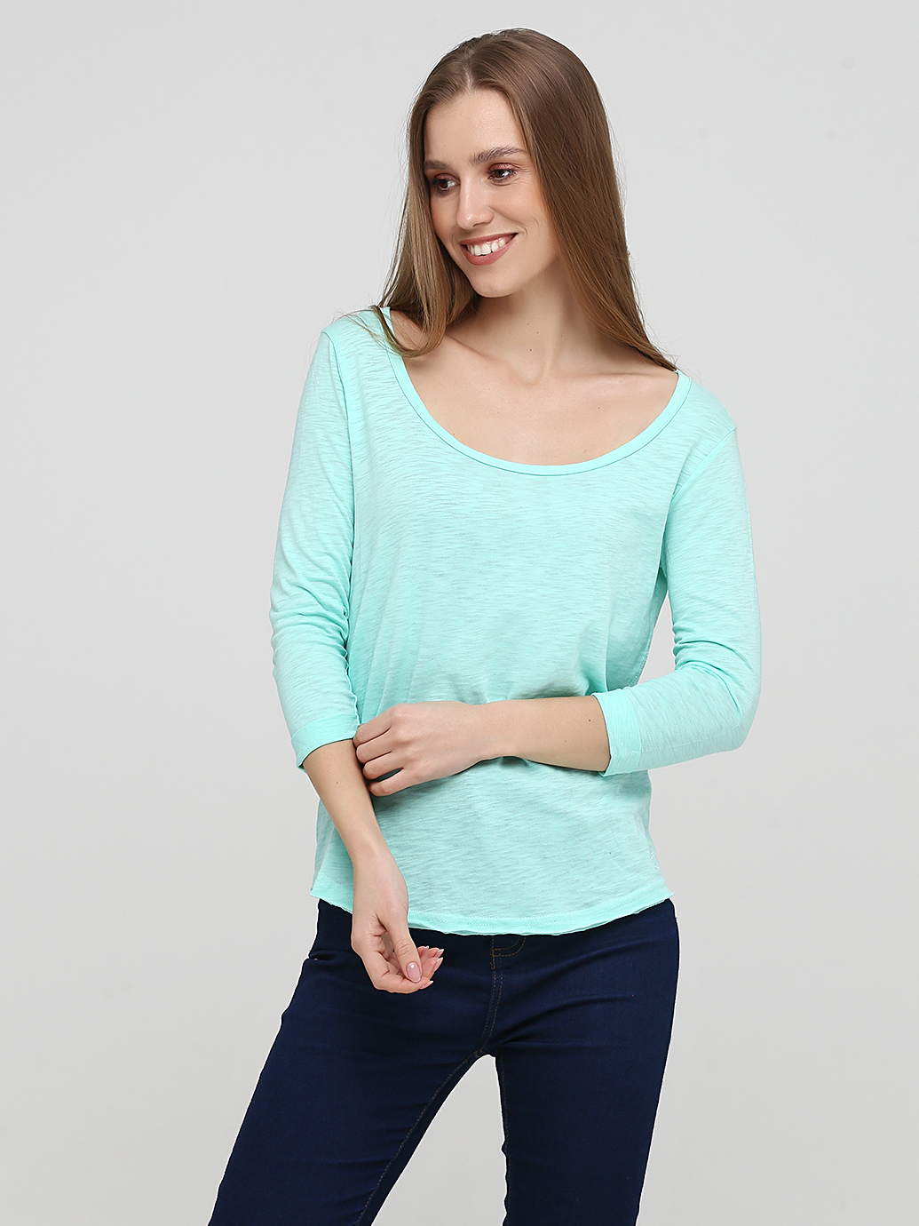 

Лонгслив Tom Tailor 1025007b35 XS Мятный