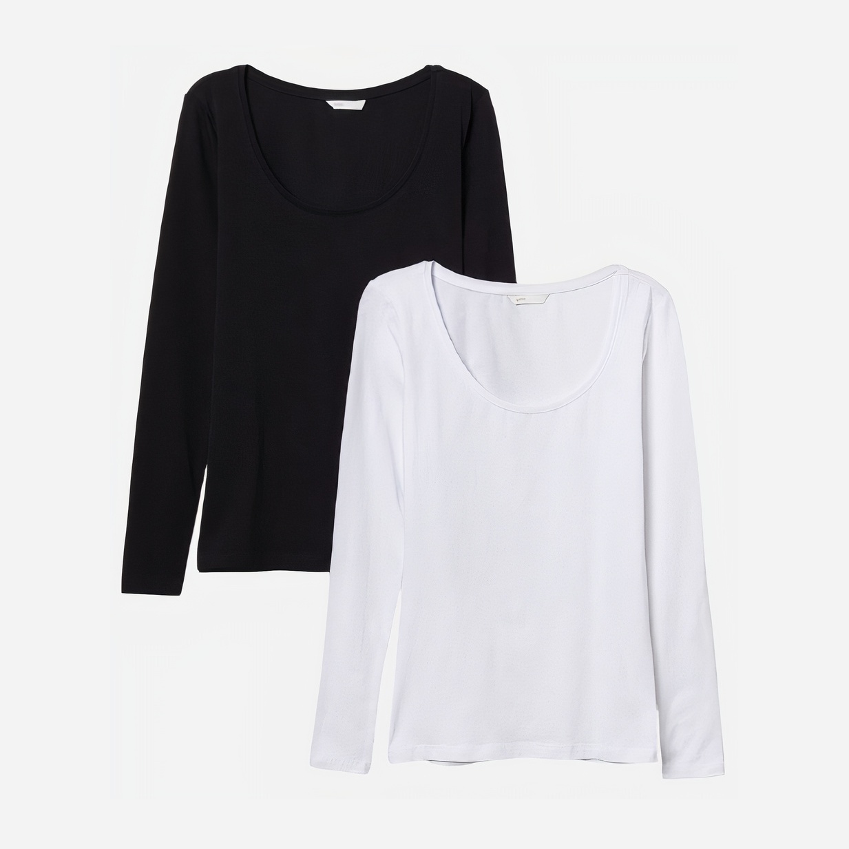 

Лонгслив H&M 703991001b39 2 шт  Черный, Лонгслив H&M 703991001b39 2 шт XS Черный