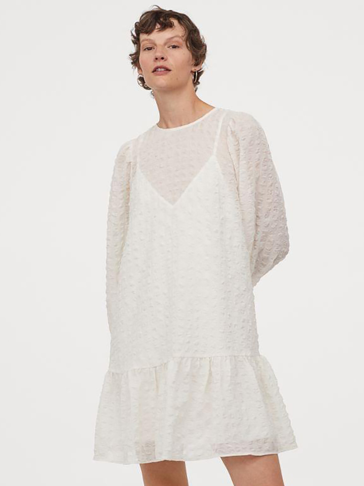 

Платье H&M 913088001b39 32 Молочное