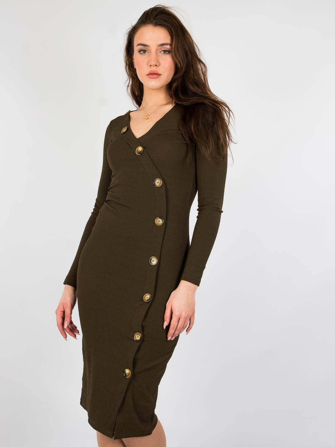 

Платье H&M 717130004b35  Хаки, Платье H&M 717130004b35 34 Хаки