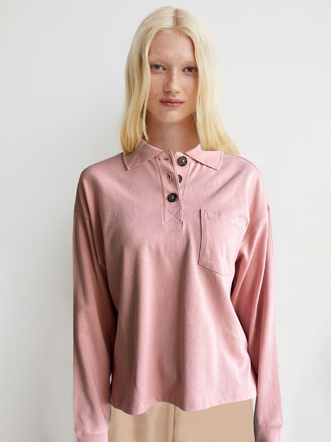 

Свитшот Monki 749755b37 XXS Розовый